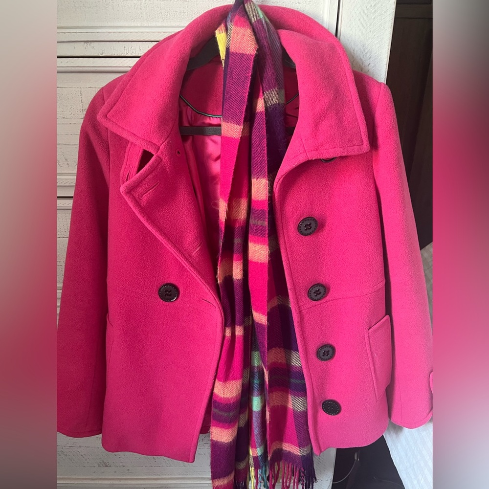 Express jacket and scarf 🤍